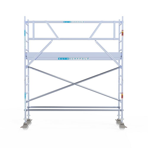 Euroscaffold Rolsteiger Professional 75x305 4,2m werkhoogte enkele voorloopleuning