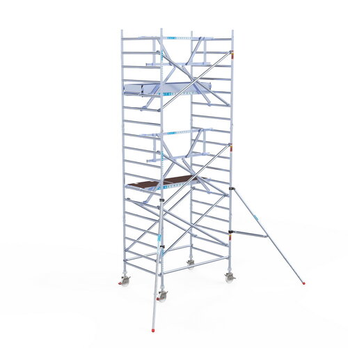 Euroscaffold Rolsteiger Professional 135x190 6,2m werkhoogte enkele voorloopleuning