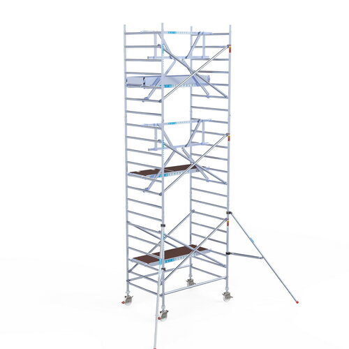 Euroscaffold Rolsteiger Professional 135x190 7,2m werkhoogte enkele voorloopleuning
