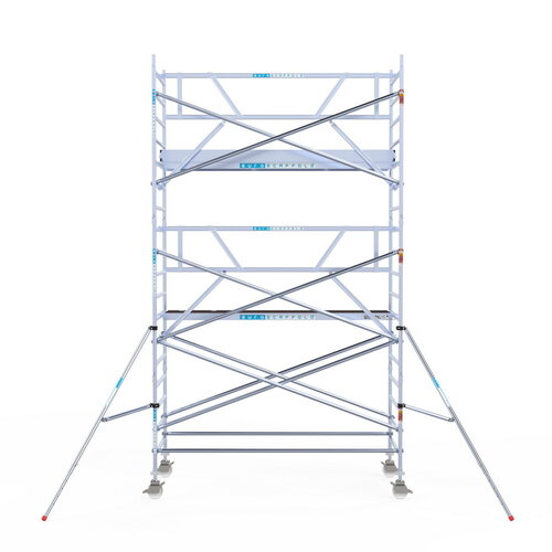 Euroscaffold Rolsteiger Professional 135x305 6,2m werkhoogte enkele voorloopleuning