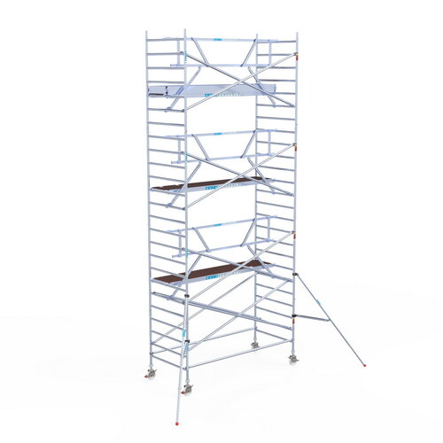 Euroscaffold Rolsteiger Professional 135x305 8,2m werkhoogte enkele voorloopleuning