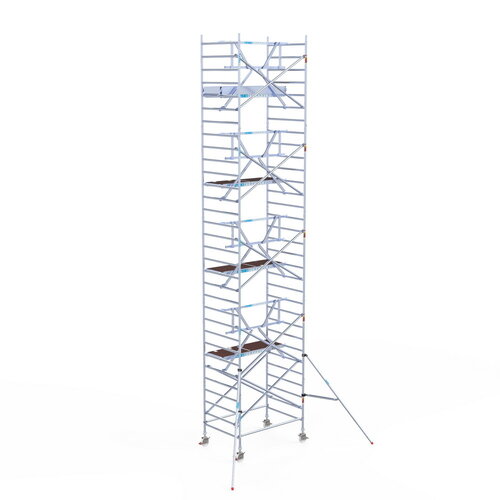 Euroscaffold Rolsteiger Professional 135x190 10,2m werkhoogte enkele voorloopleuning