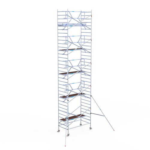 Euroscaffold Rolsteiger Professional 135x250 11,2m werkhoogte enkele voorloopleuning