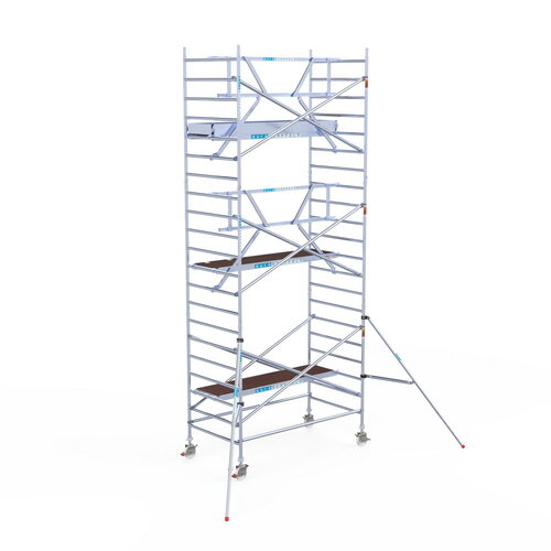 Euroscaffold Rolsteiger Professional 135x250 7,2m werkhoogte enkele voorloopleuning