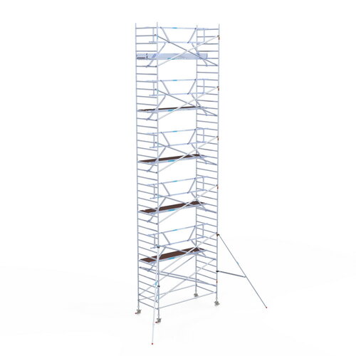 Euroscaffold Rolsteiger Professional 135x305 12,2m werkhoogte enkele voorloopleuning