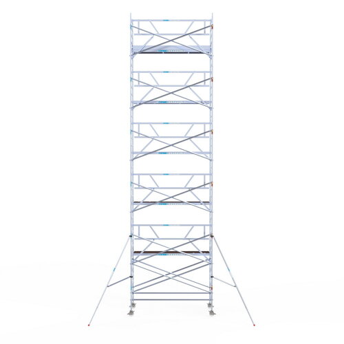Euroscaffold Rolsteiger Professional 135x305 12,2m werkhoogte enkele voorloopleuning