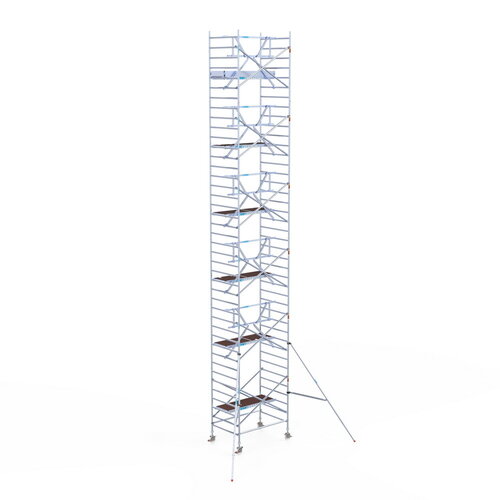 Euroscaffold Rolsteiger Professional 135x190 13,2m werkhoogte enkele voorloopleuning