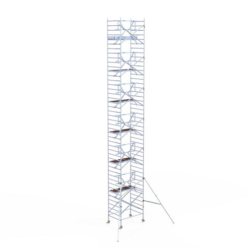 Euroscaffold Rolsteiger Professional 135x190 14,2m werkhoogte enkele voorloopleuning