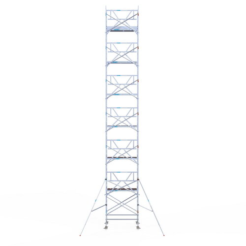 Euroscaffold Rolsteiger Professional 135x190 14,2m werkhoogte enkele voorloopleuning