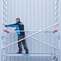 Euroscaffold Telescopische Voorloopleuning - UNIVERSEEL