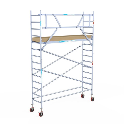 Euroscaffold Basis rolsteiger 75 x 305 x 5,2m werkhoogte