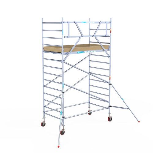 Euroscaffold Basis rolsteiger 135 x 250 x 5,2m werkhoogte