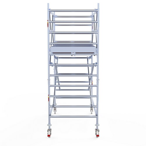 Euroscaffold Rolsteiger Professional 135x250 4,2m werkhoogte carbon vloer dubbele voorloopleuning