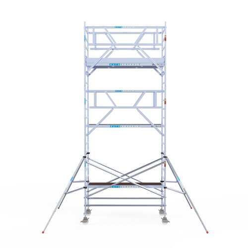 Euroscaffold Rolsteiger Professional 135x250 7,2m werkhoogte carbon vloer dubbele voorloopleuning