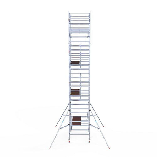 Euroscaffold Rolsteiger Professional 135x250 9,2m werkhoogte carbon vloer dubbele voorloopleuning