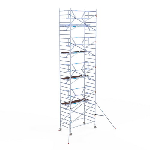 Euroscaffold Rolsteiger Professional 135x250 10,2m werkhoogte enkele voorloopleuning