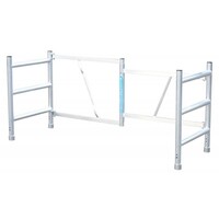 Euroscaffold Kamersteiger Opzetstuk Klein (1 meter) voor 75 cm breedte