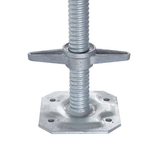 Euroscaffold Euroscaffold Voetplaat met stalen spindel 60 cm