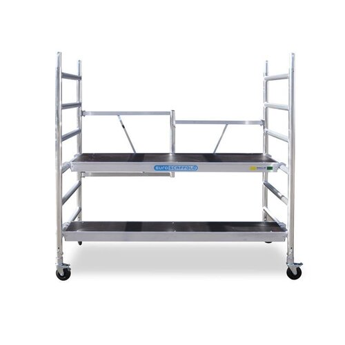 Euroscaffold Kamersteiger 90 cm breed, incl extra 30 cm breed platform