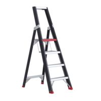Altrex Taurus enkel oploopbare trap 4-treeds Altrex Taurus enkel oploopbare trap 4-treeds