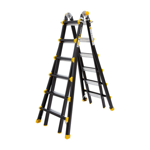 Panthera Multiladder PRO 4x6 Zwart