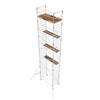 Alumexx Rolsteiger Alumexx Basic 135 x 190 x 12.20m werkhoogte met carbon platformen