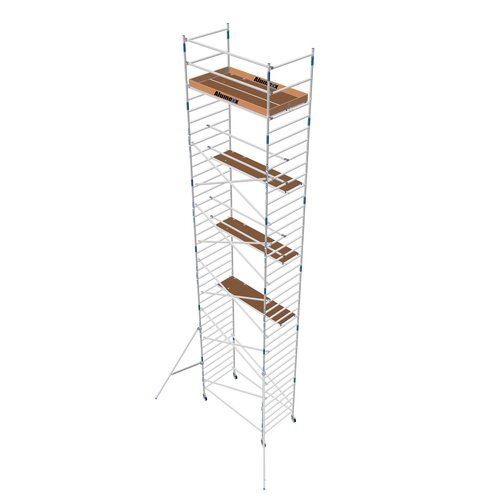 Alumexx Rolsteiger Alumexx Basic 135 x 190 x 12.20m werkhoogte met carbon platformen