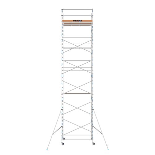 Alumexx Rolsteiger Alumexx Basic 135 x 190 x 12.20m werkhoogte met carbon platformen