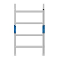 Alumexx ALX opbouwframe 75-4 (1.0 m)