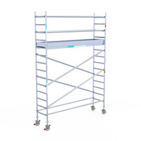 Euroscaffold Euroscaffold Euro 75x305x5,2m werkhoogte carbon vloer