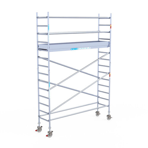 Euroscaffold Euroscaffold Euro 75x305x5,2m werkhoogte carbon vloer