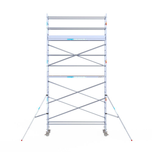 Euroscaffold Euroscaffold Euro 75x305x7,2m werkhoogte carbon vloer