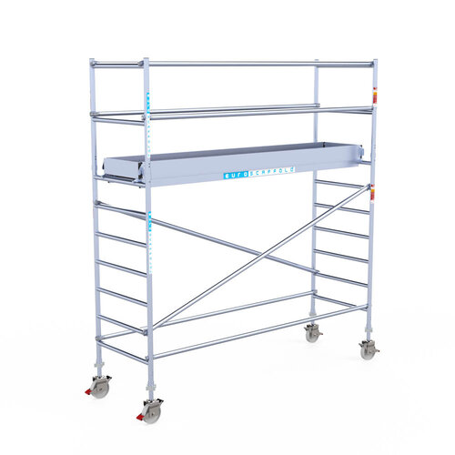 Euroscaffold Euroscaffold Euro 90x305x4,2m werkhoogte carbon vloer