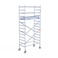 Euroscaffold Euroscaffold Euro 90x190x5,2m werkhoogte carbon vloer