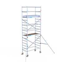 Euroscaffold Euroscaffold Euro 90x190x6,2m werkhoogte carbon vloer