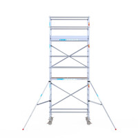 Euroscaffold Euroscaffold Euro 90x190x6,2m werkhoogte carbon vloer