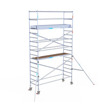 Euroscaffold Euroscaffold Euro 90x305x6,2m werkhoogte carbon vloer
