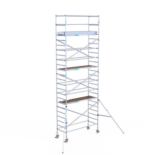 Euroscaffold Euroscaffold Euro 90x250x8,2m werkhoogte carbon vloer