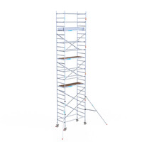 Euroscaffold Euroscaffold Euro 90x190x9,2m werkhoogte carbon vloer
