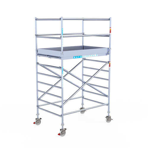 Euroscaffold Euroscaffold Euro 135x190x4,2m werkhoogte carbon vloer