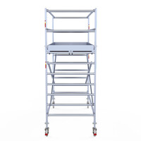 Euroscaffold Euroscaffold Euro 135x305x4,2m werkhoogte carbon vloer