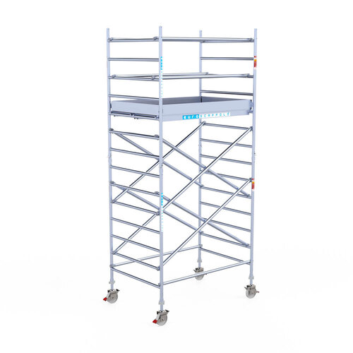 Euroscaffold Euroscaffold Euro 135x190x5,2m werkhoogte carbon vloer