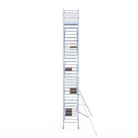 Euroscaffold Euroscaffold Euro 135x250x11,2m werkhoogte carbon vloer