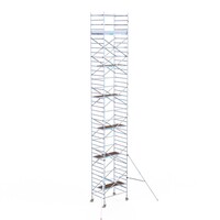 Euroscaffold Euroscaffold Euro 135x190x13,2m werkhoogte carbon vloer