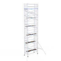 Euroscaffold Euroscaffold Euro 135x305x13,2m werkhoogte carbon vloer