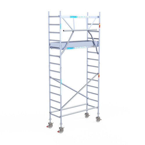 Euroscaffold Euroscaffold Euro 75x190x5,2m werkhoogte enkele voorloopleuning