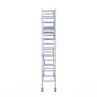 Euroscaffold Euroscaffold Euro 75x305x5,2m werkhoogte enkele voorloopleuning