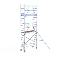 Euroscaffold Euroscaffold Euro 75x190x6,2m werkhoogte enkele voorloopleuning