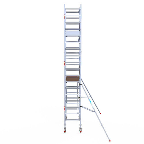 Euroscaffold Euroscaffold Euro 75x190x6,2m werkhoogte enkele voorloopleuning