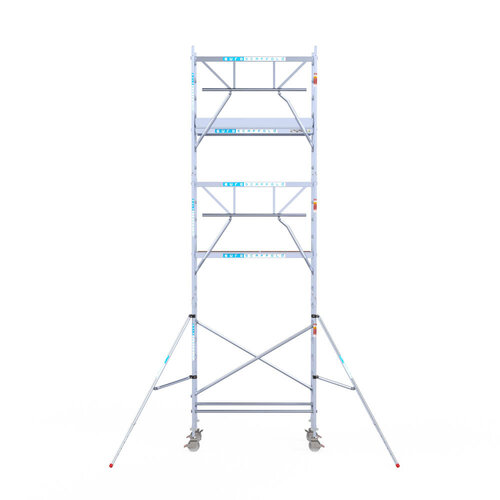 Euroscaffold Euroscaffold Euro 75x190x7,2m werkhoogte enkele voorloopleuning
